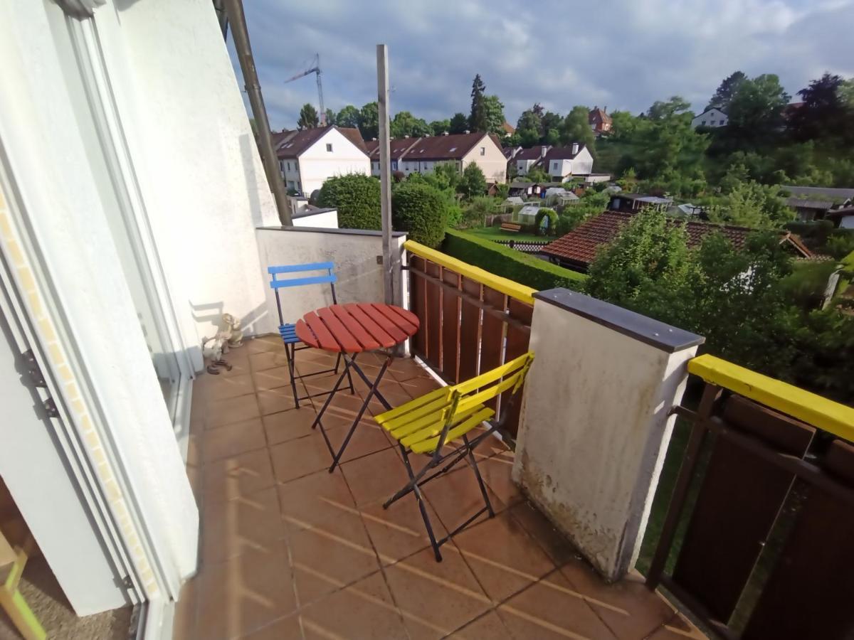 Grosses Zimmer Bad Küche Wohnzimmer Terasse Garten zentral ruhig Landsberg am Lech Exterior foto