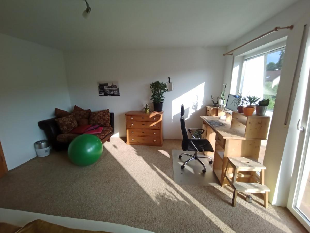 Grosses Zimmer Bad Küche Wohnzimmer Terasse Garten zentral ruhig Landsberg am Lech Exterior foto